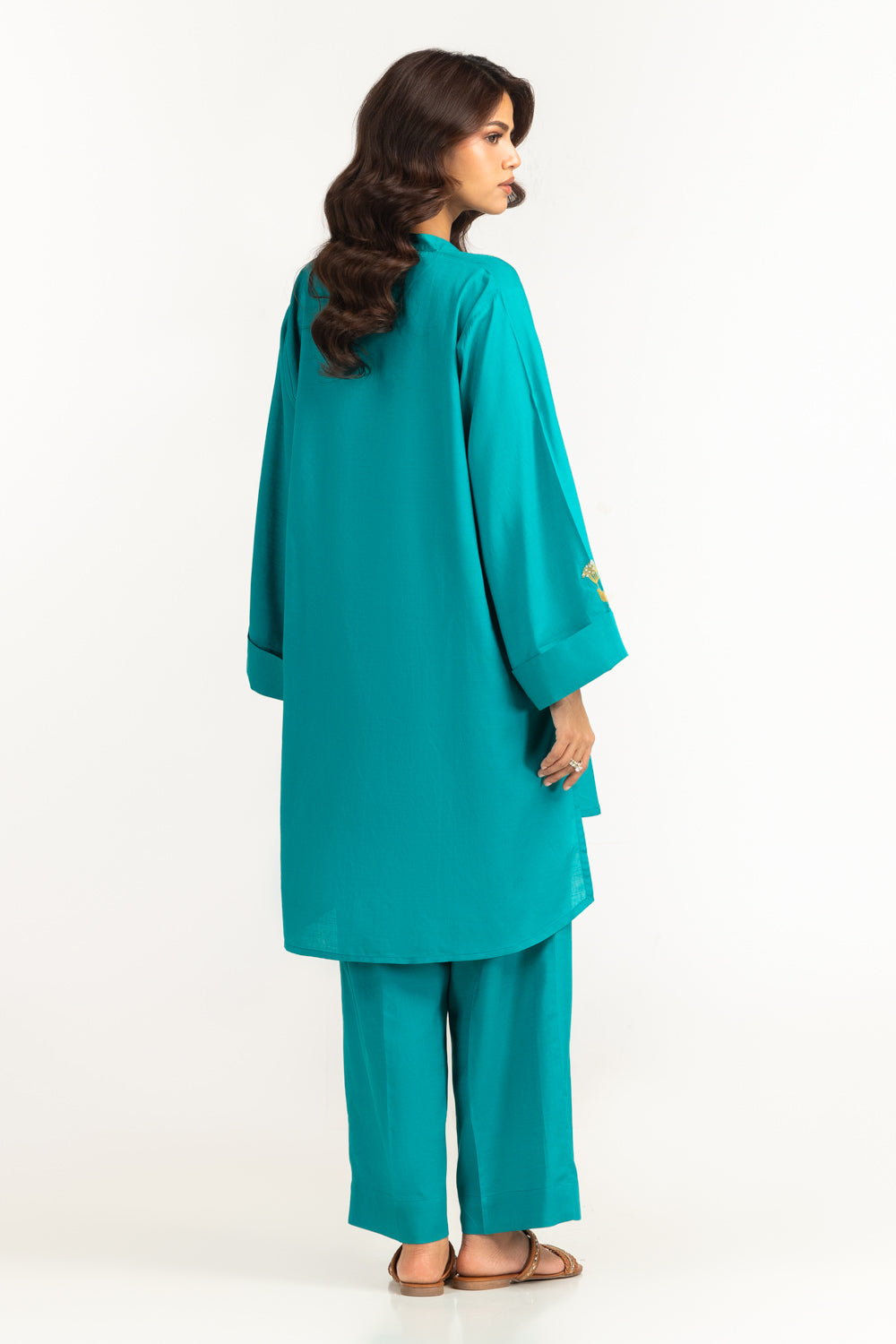 Rawsilk Embroidered Co-Ord Set