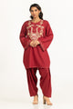 Rawsilk Embroidered Co-Ord Set
