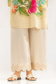 Rawsilk Embroidered Trouser