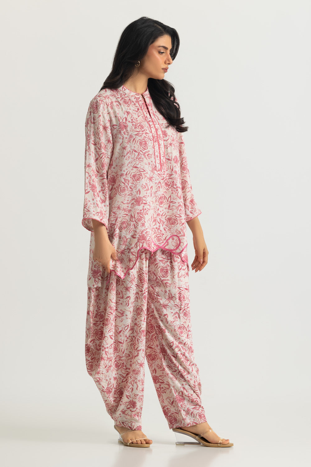 Rayon Printed Co-Ord Set - W-AP-26-487472