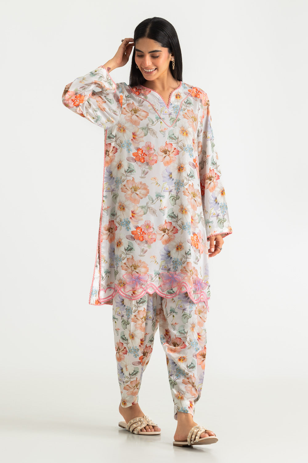 Rayon Printed Co-Ord Set