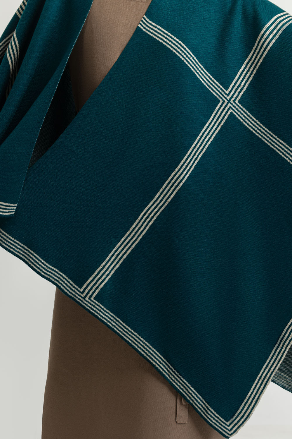 Regular Fit Cape Shawl