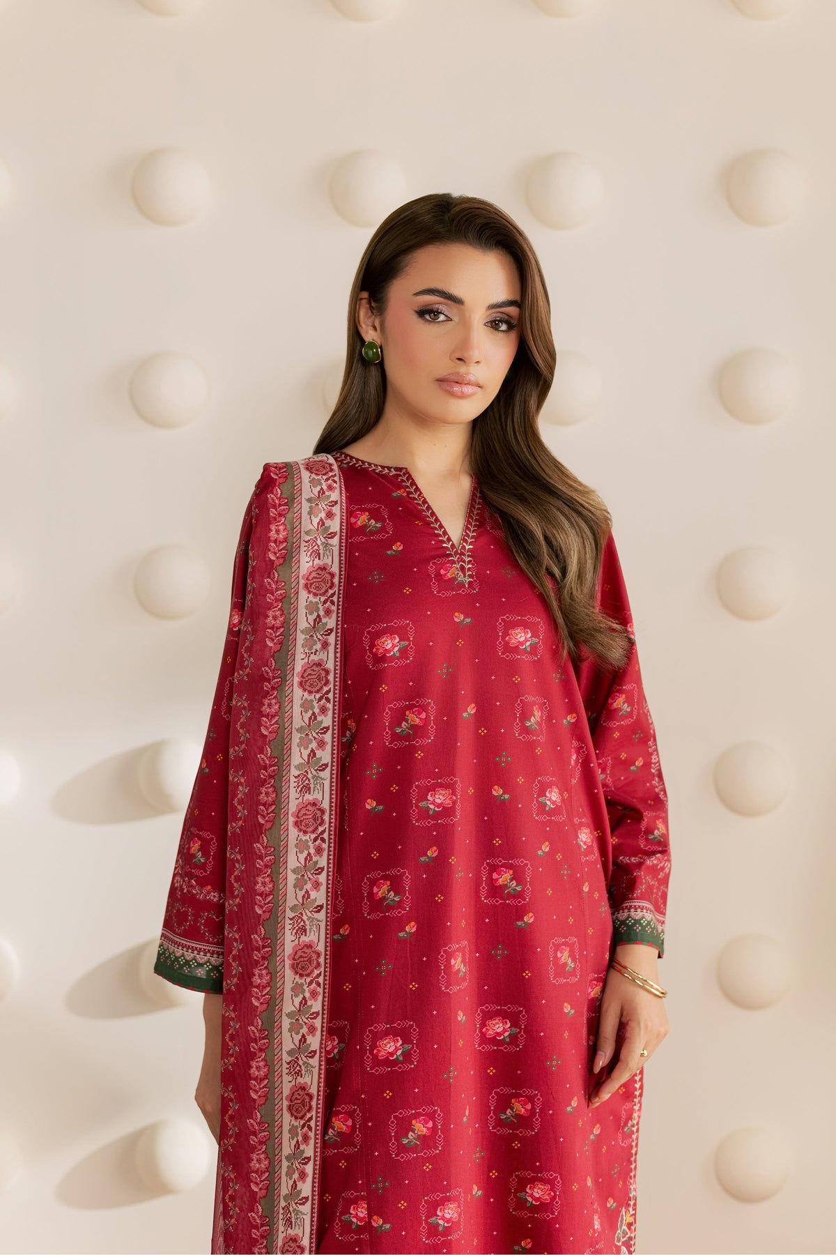 Rinora 3Pc - Printed Cambric Pret