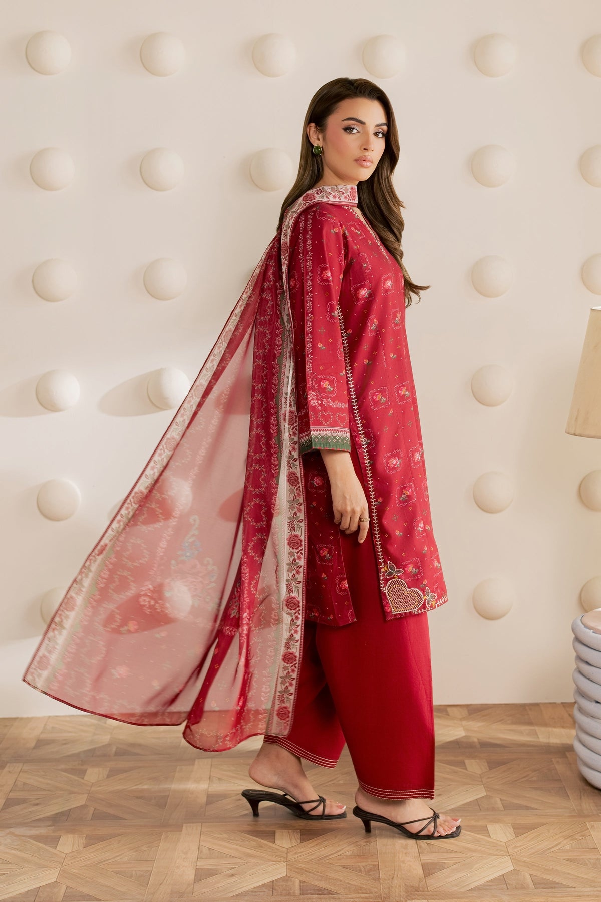 Rinora 3Pc - Printed Cambric Pret
