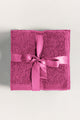 Rosebloom Combed Towel 4Pcs Set