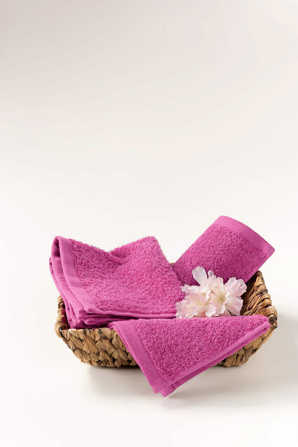 Rosebloom Combed Towel 4Pcs Set