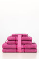 Rosebloom Combed Towel 6Pcs Set