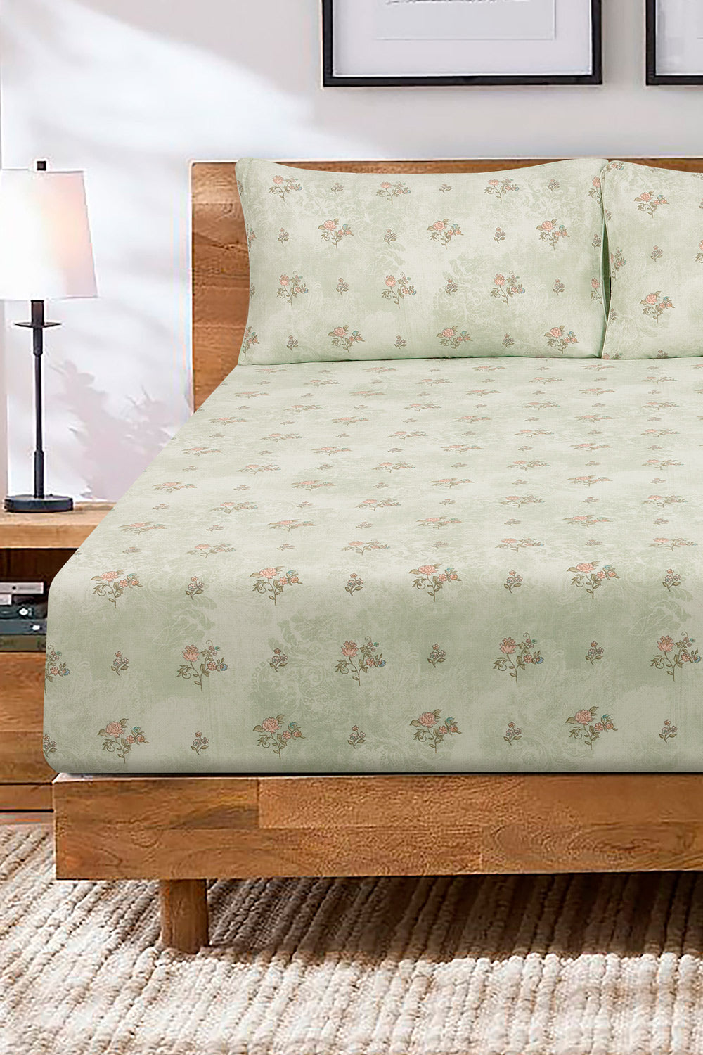 Roselle Fitted Sheet Set