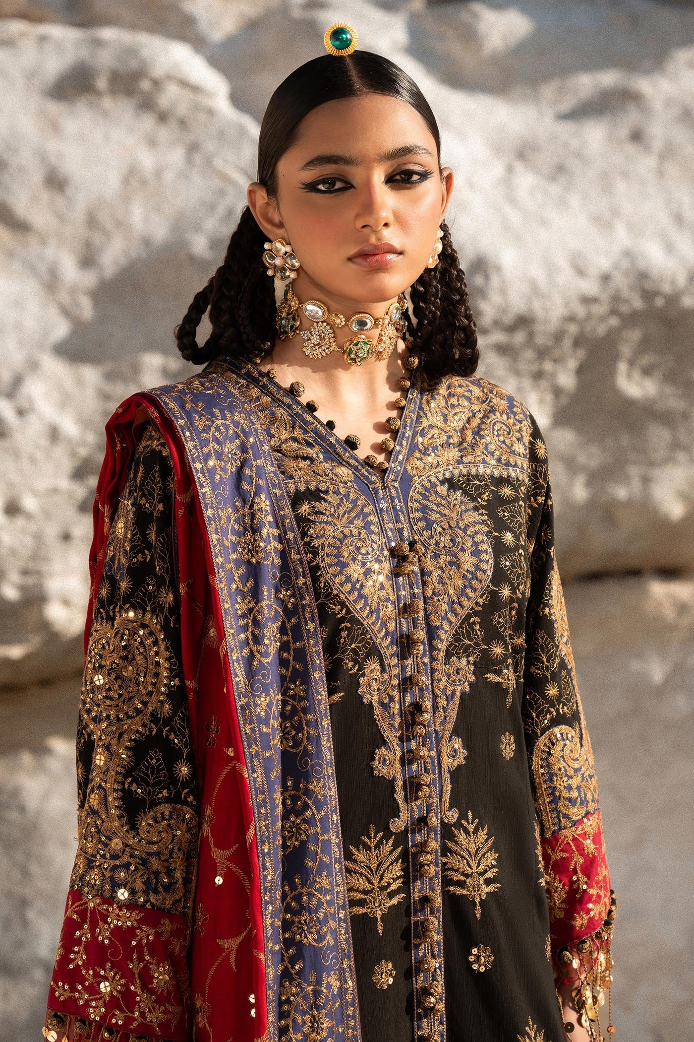 Unstitched 3 Piece Slub Suit