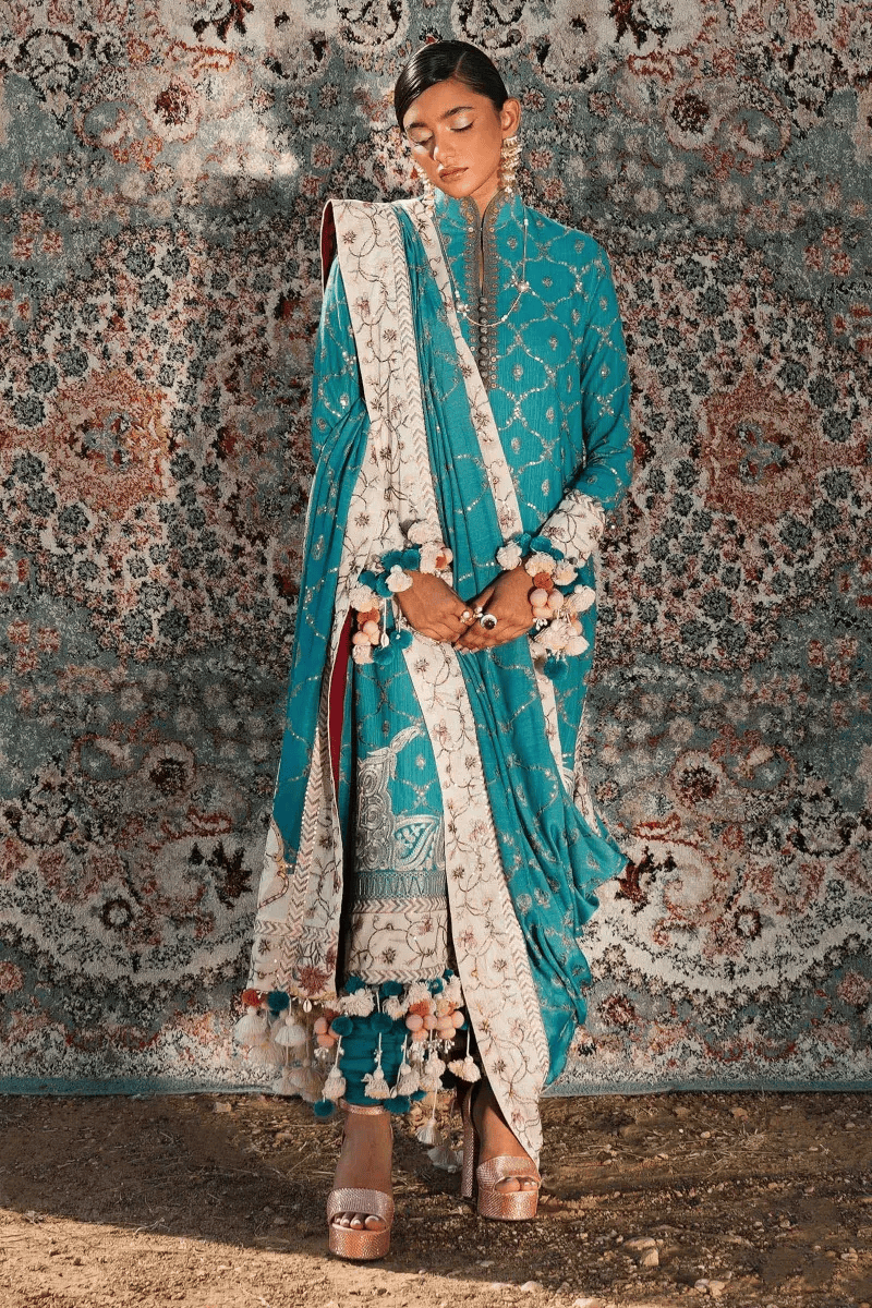 Unstitched 3 Piece Slub Suit
