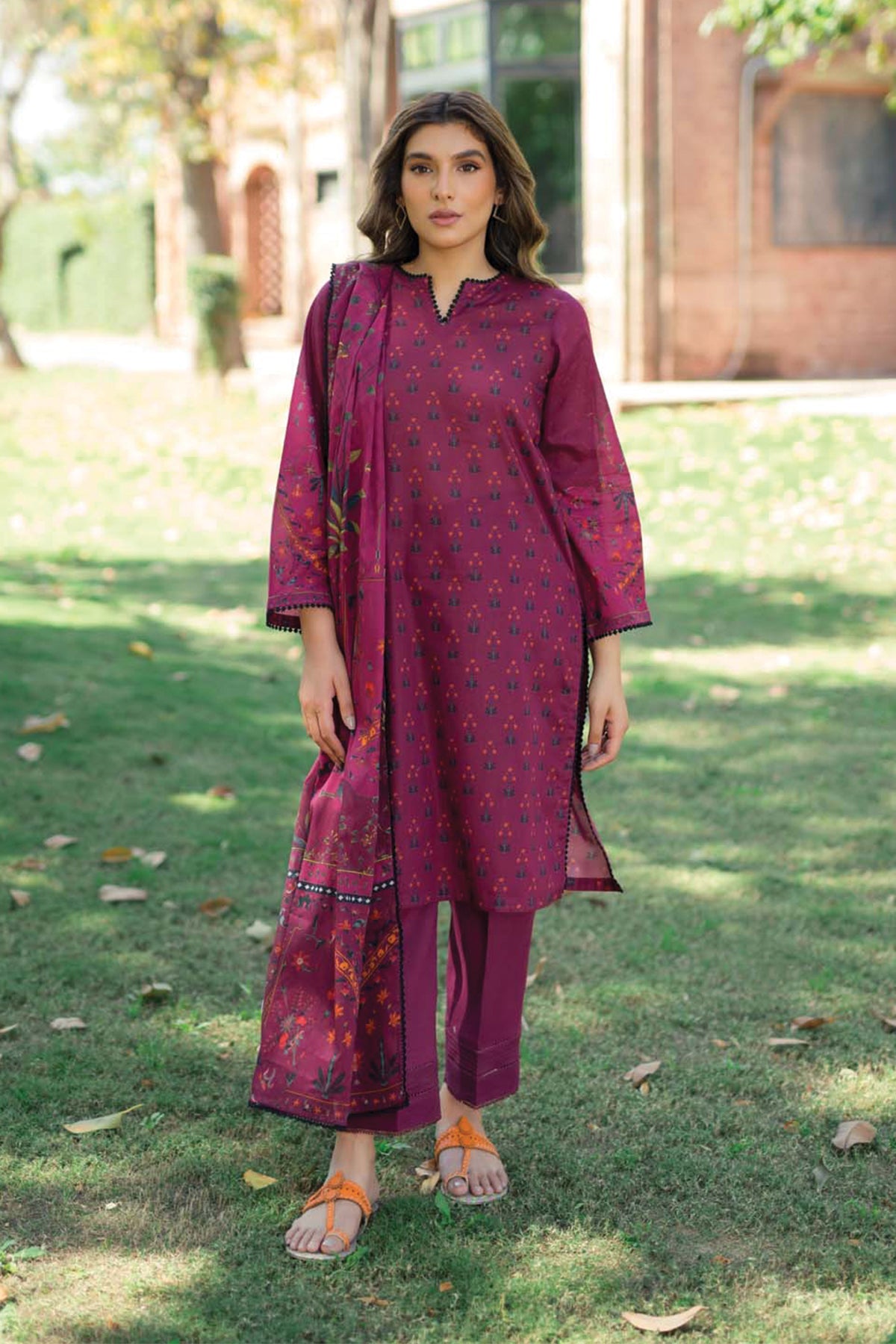 Printed Lawn 3 Piece