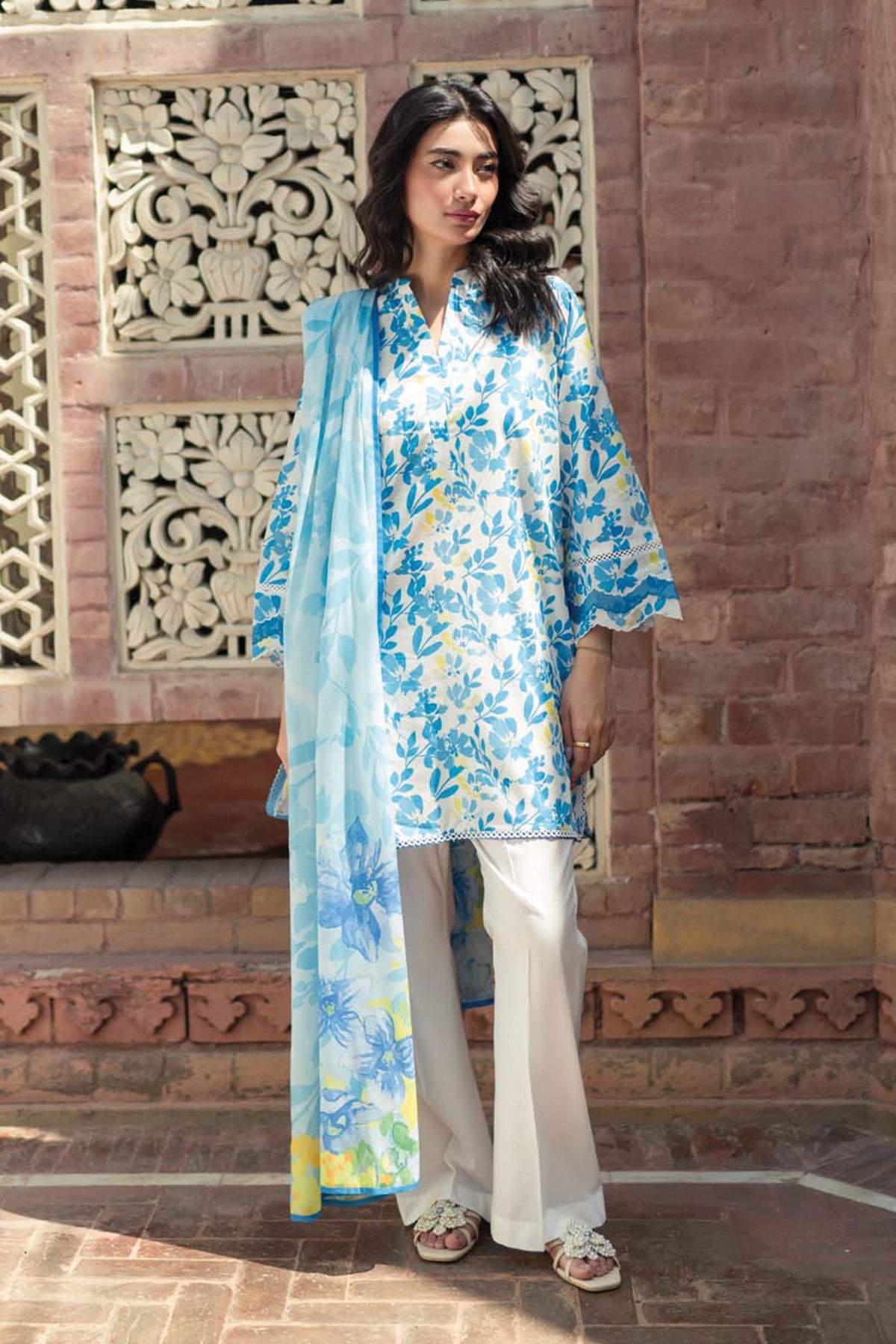 Printed Lawn 3 Piece