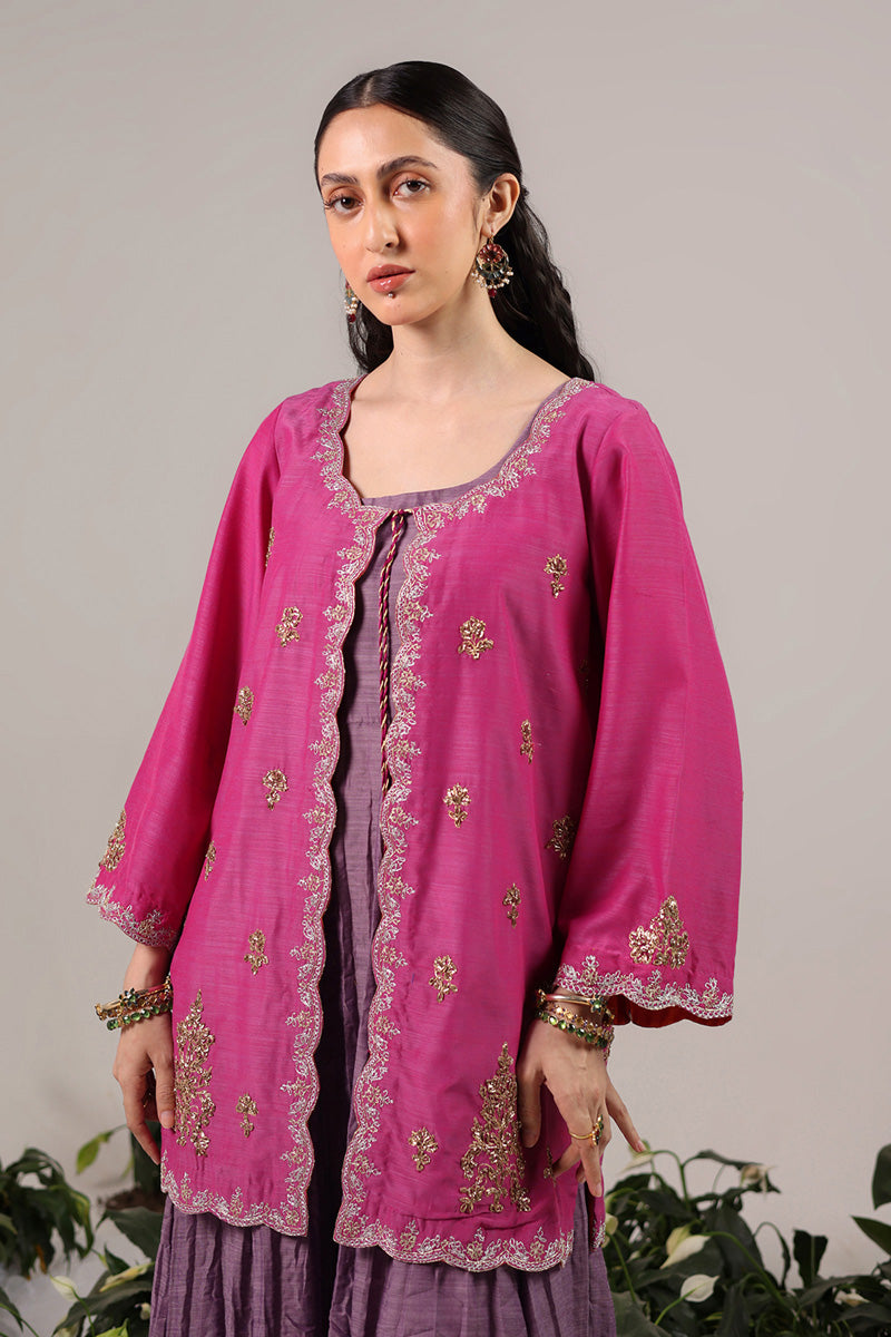 Shoukh Rang Layered Dress