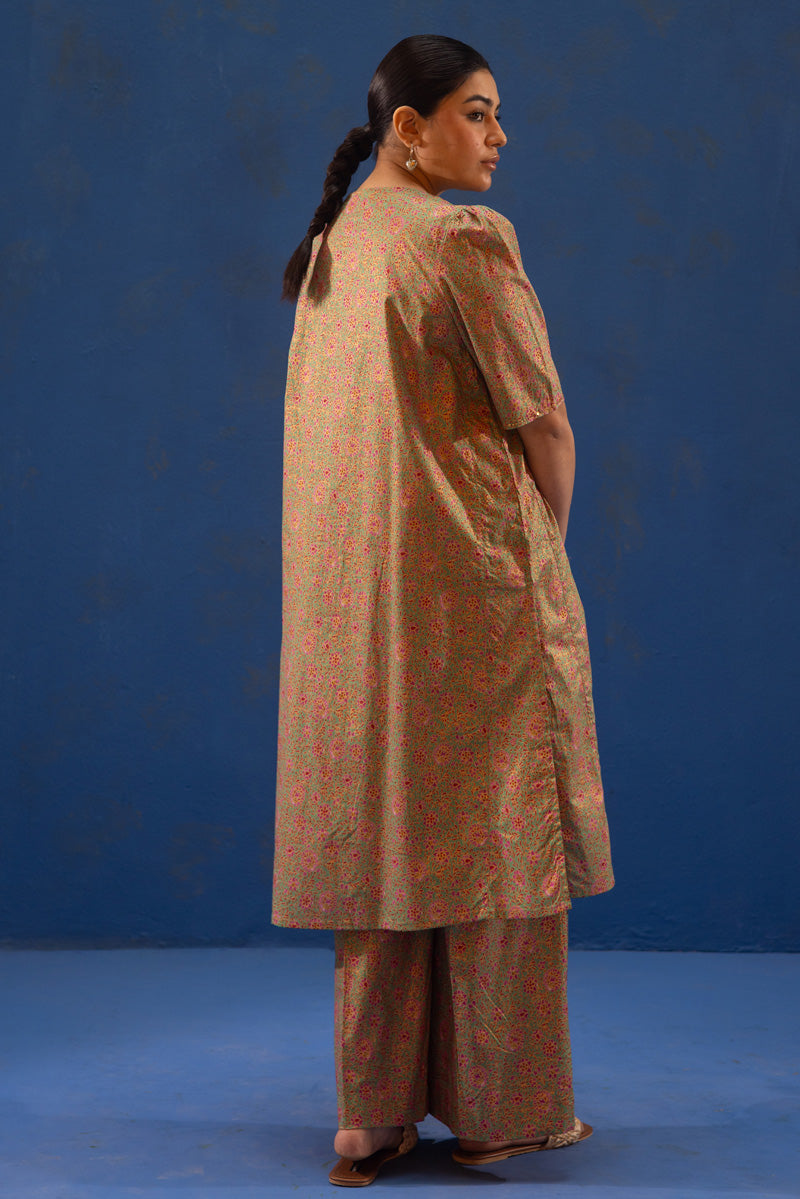Pure Polki Printed Set