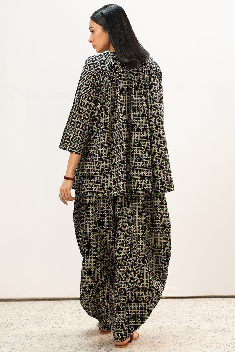 Crossline Printed Set