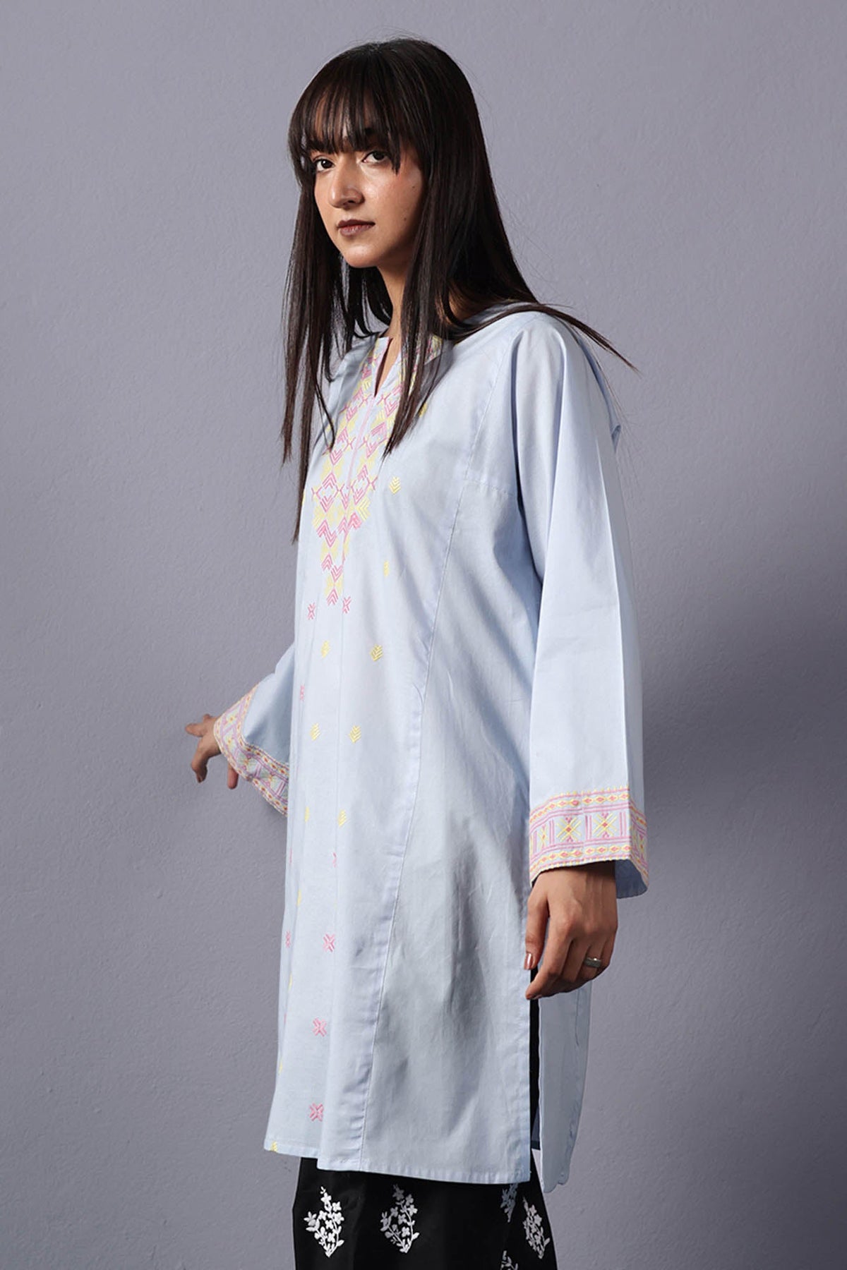 Embroidered Tale Kurti