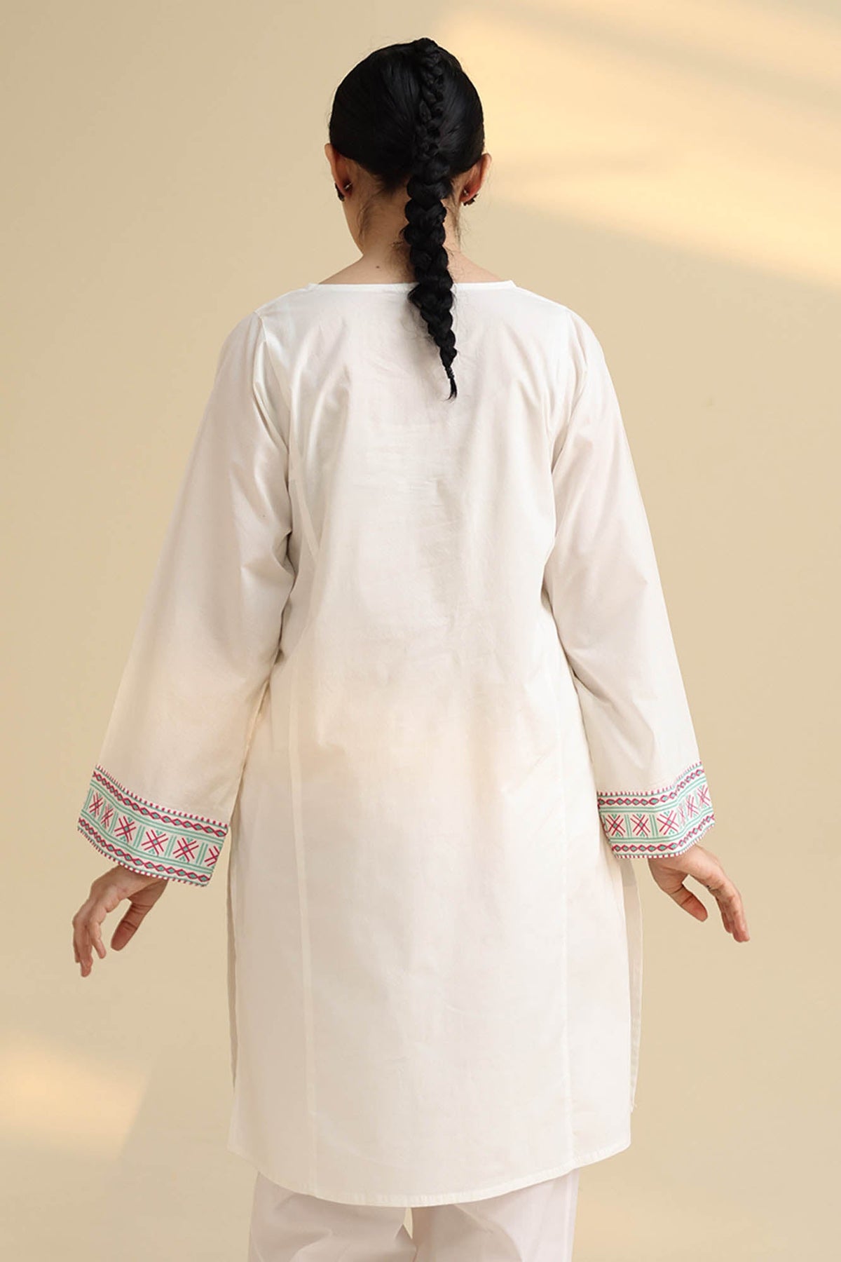 Embroidered Tale Kurti