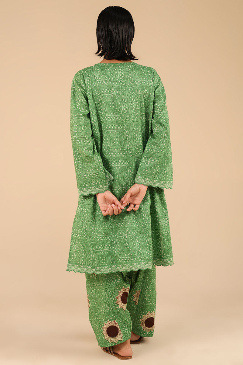 Printed Sun Woven Duo-Set