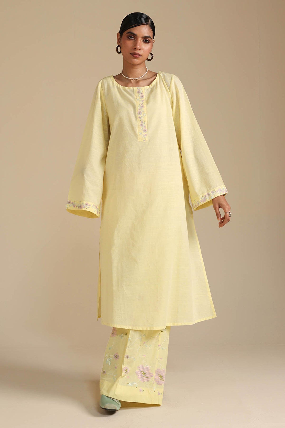 Embroidered Duo-Set