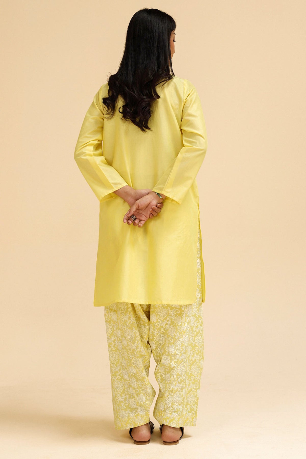 Sunlit Bloom Embroidered Set