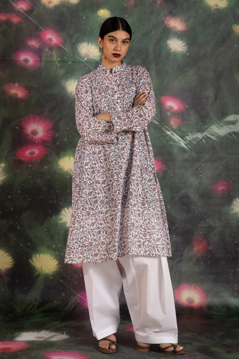 Chambeli Block Printed Shirt