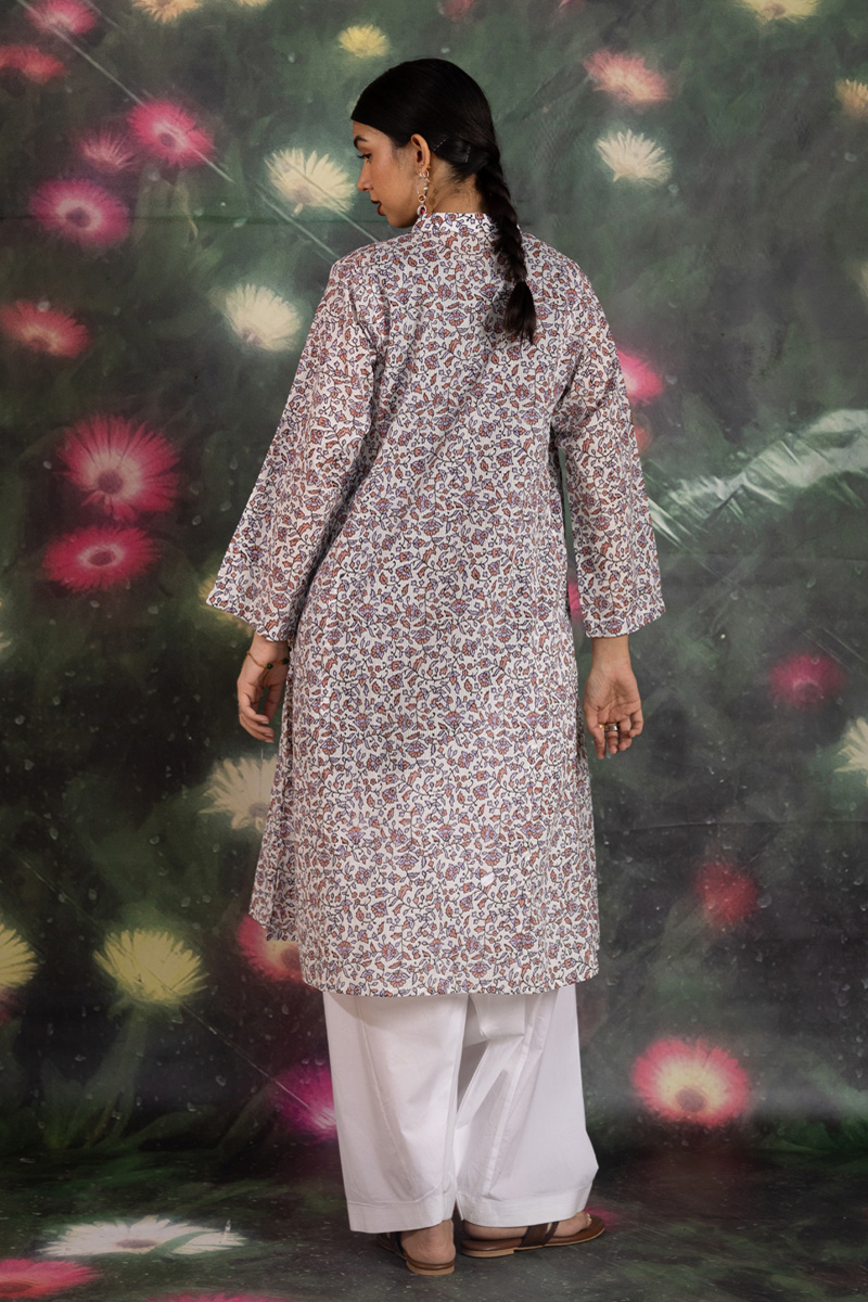 Chambeli Block Printed Shirt