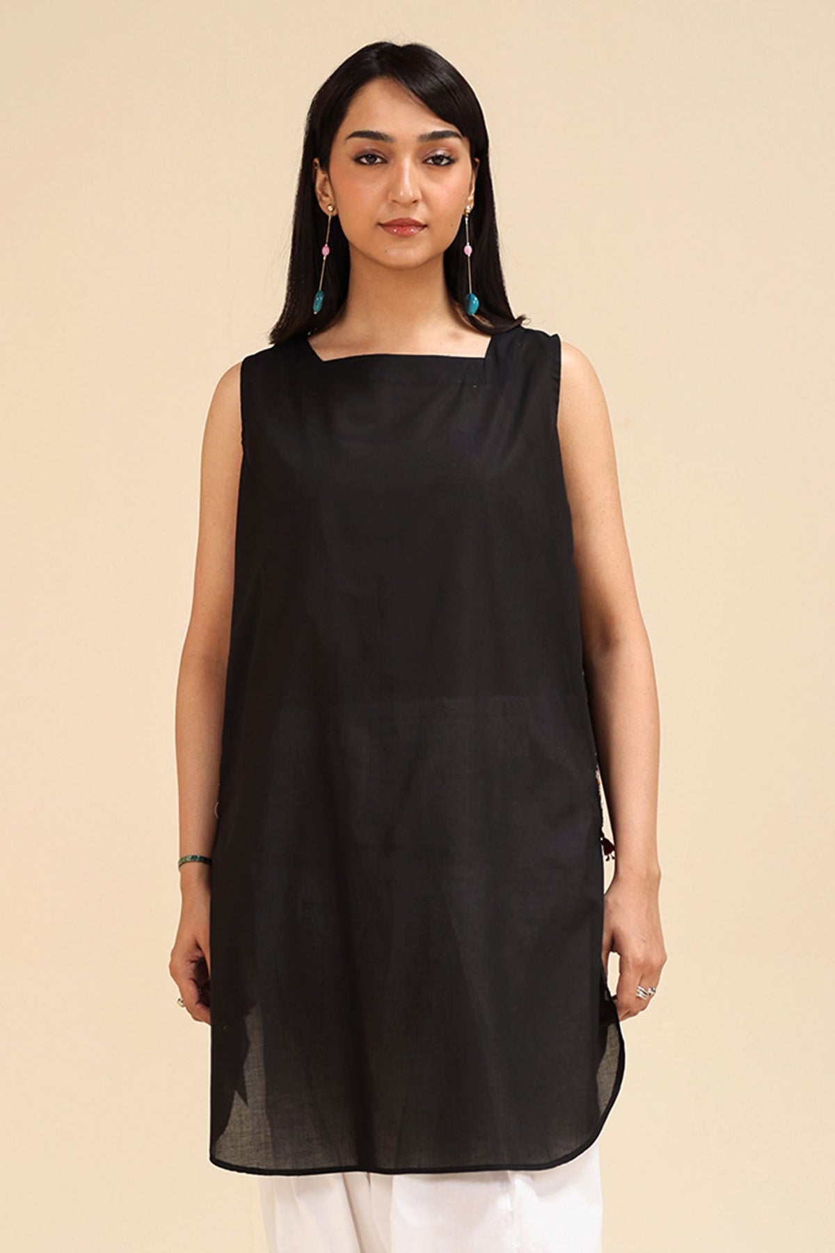 Midnight Tassel Shirt