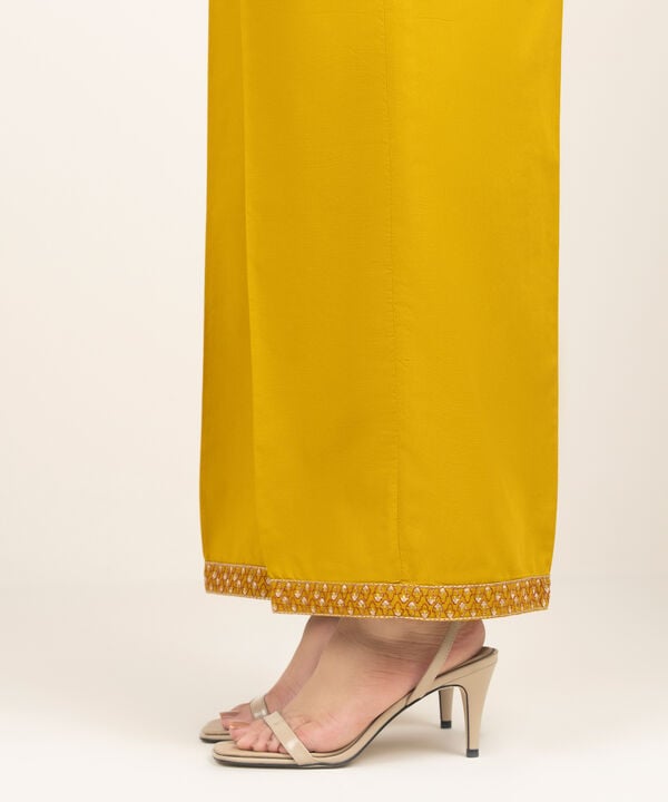 Embroidered Lawn Culottes