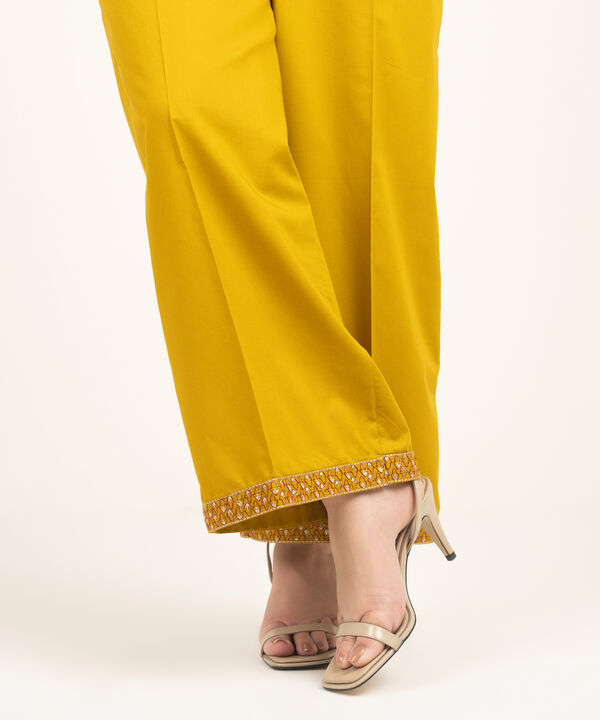 Embroidered Lawn Culottes