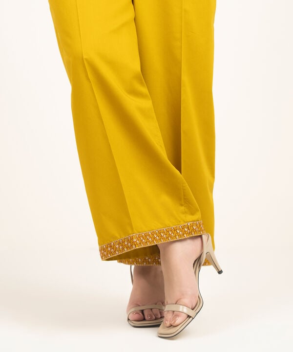 Embroidered Lawn Culottes