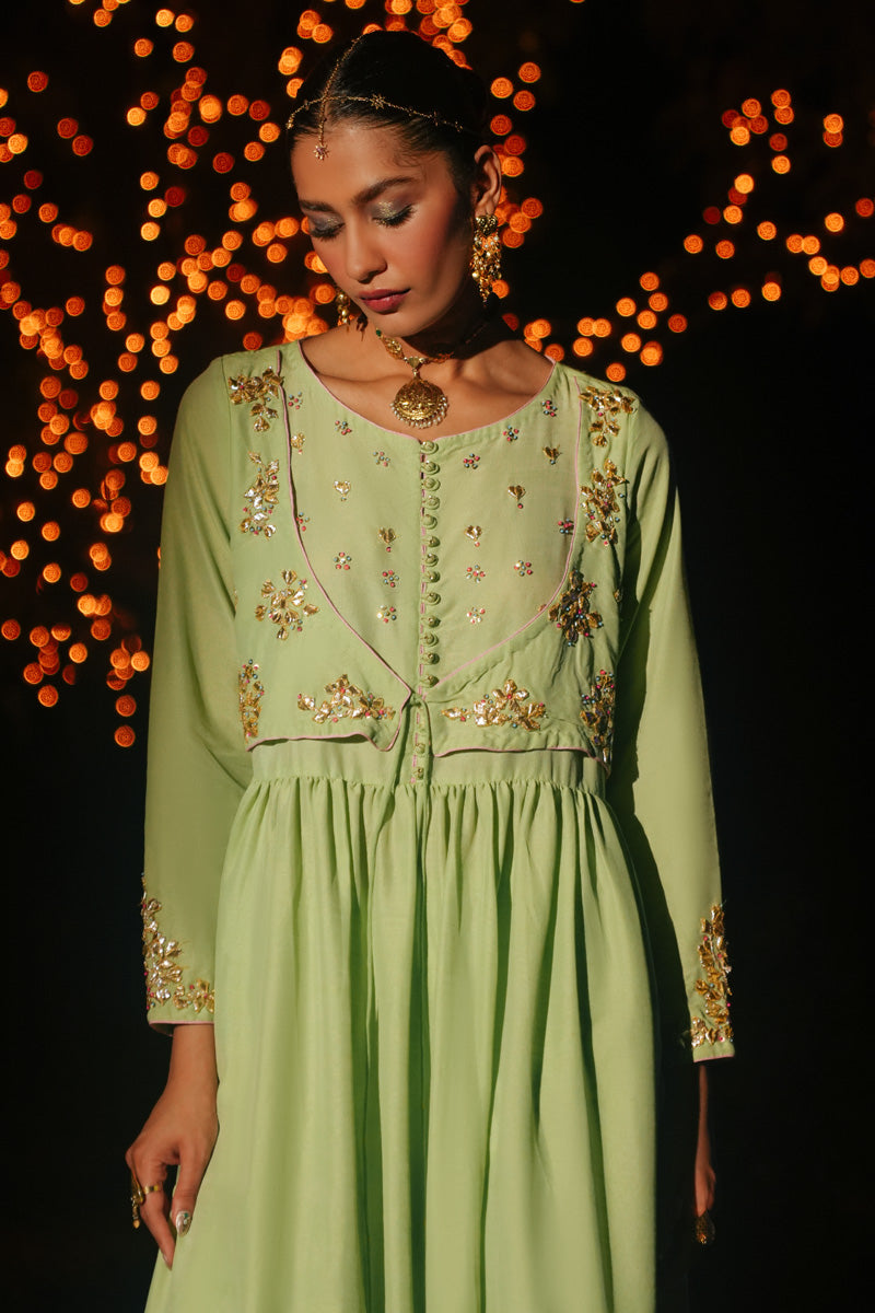 Gota Kari Anarkali Set