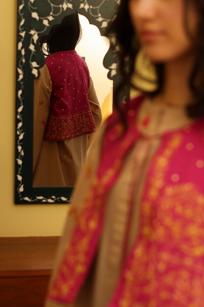 Vintage Bliss Embroidered Koti