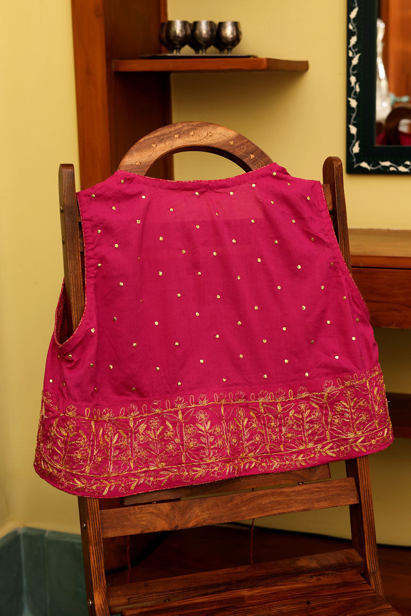 Vintage Bliss Embroidered Koti