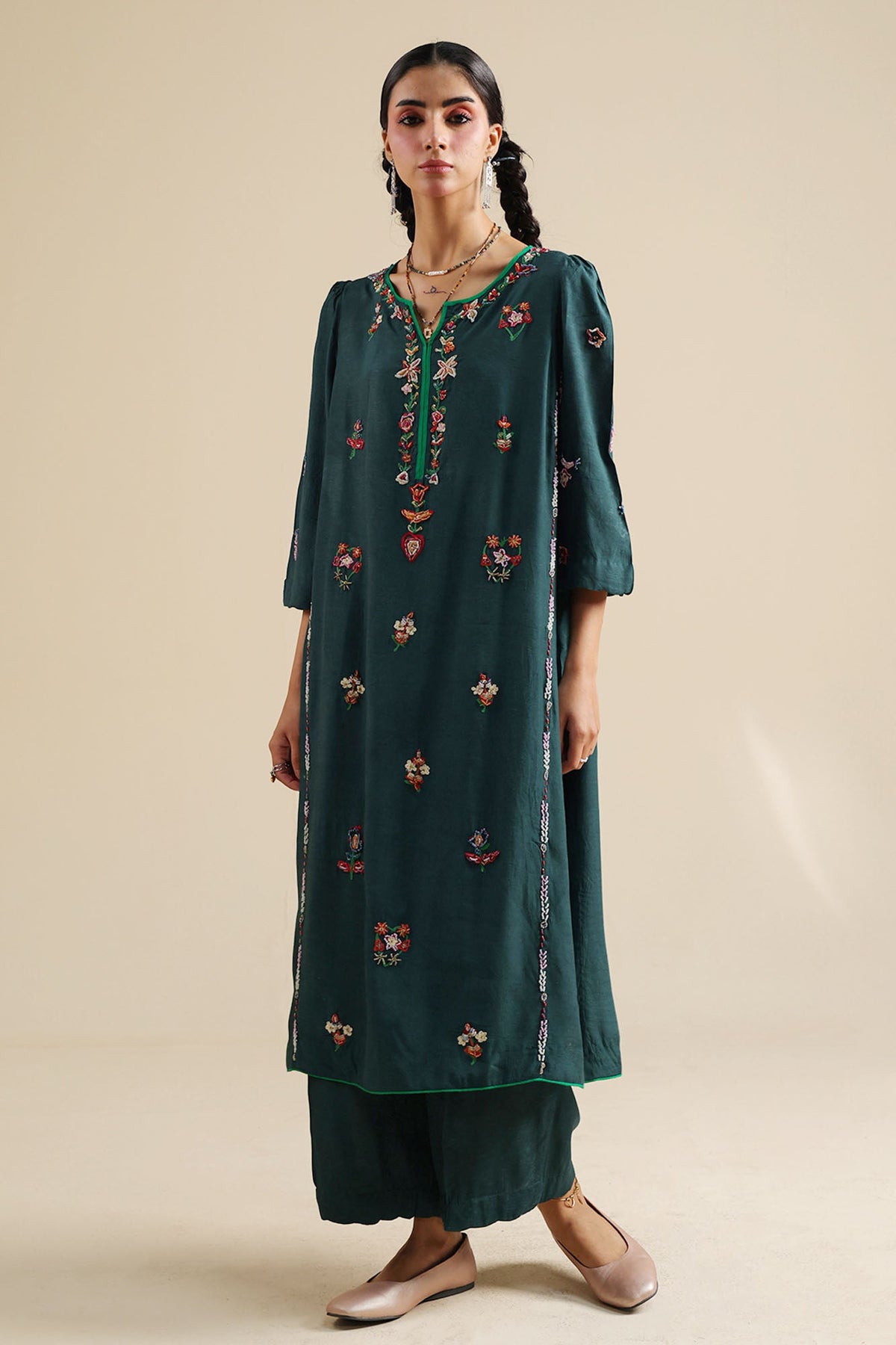 Gul-o-Rang Embroidered Set