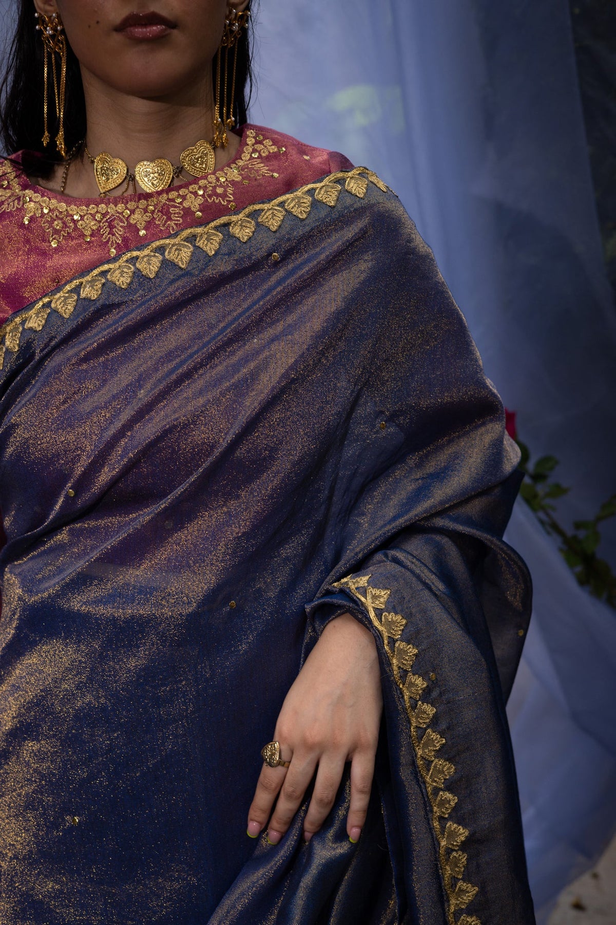 Embroidered Opulent Saree