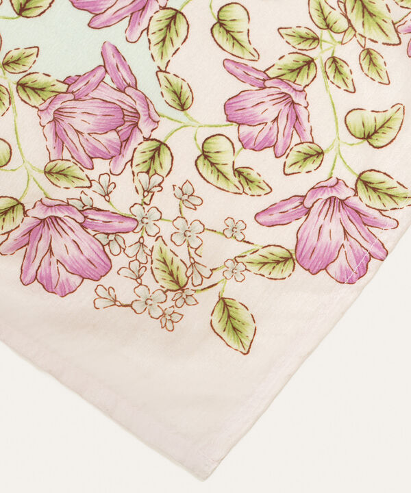 Printed Tussar Silk Dupatta