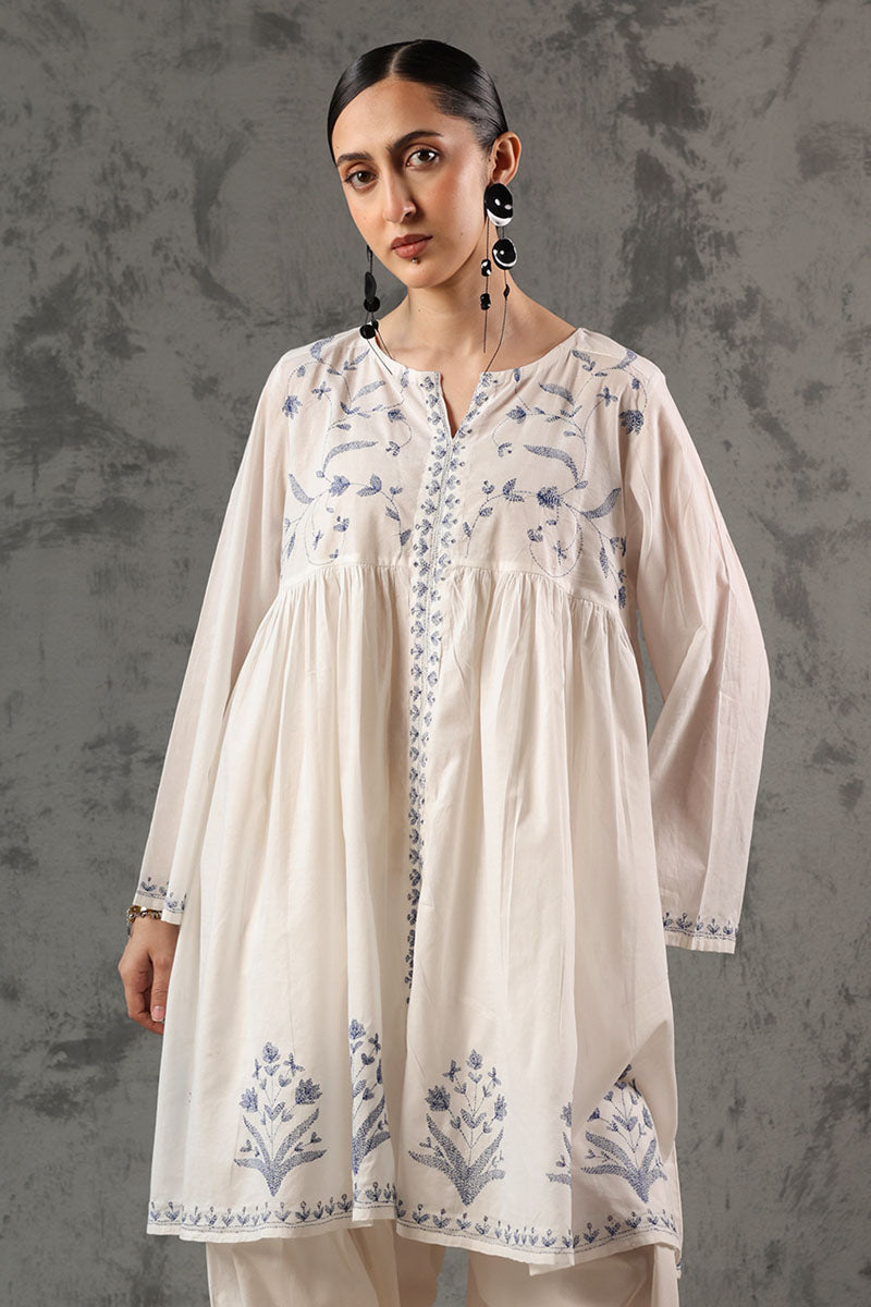 Handcrafted Gathered Shirt