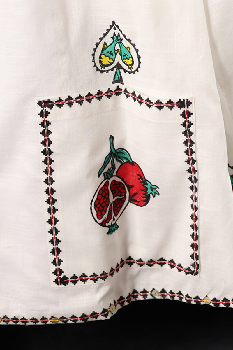 Hand-Block Printed Jacket