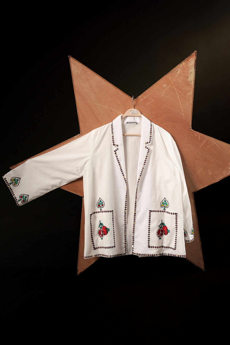 Hand-Block Printed Jacket