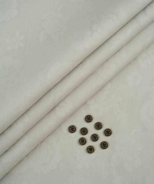 Cotton Jacquard Suit