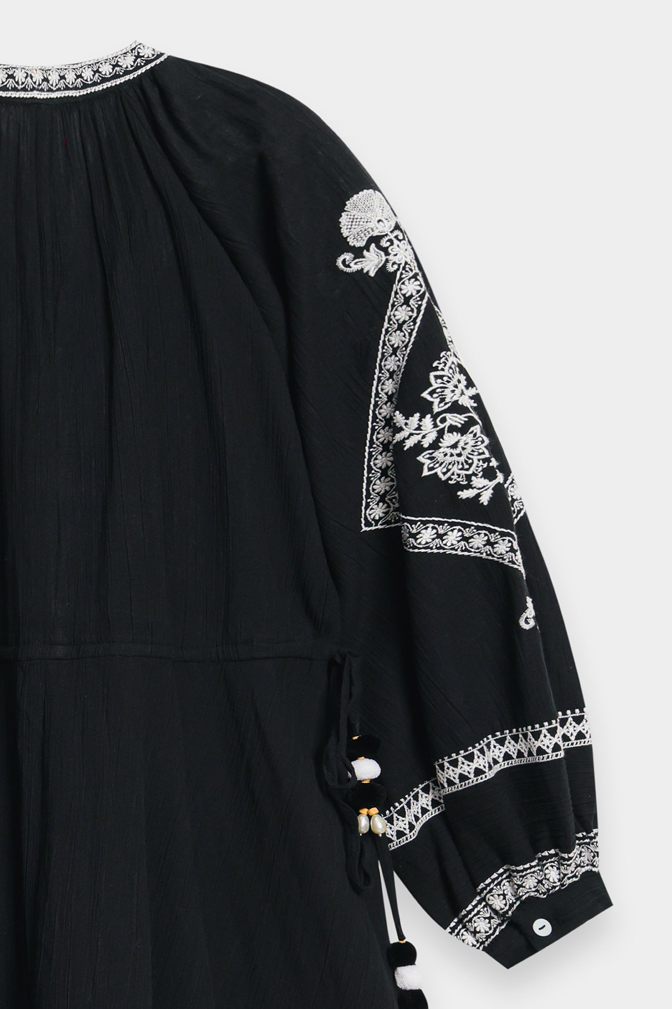 Embroidered Silk Fabric (1Pc) | LF-CH1R1