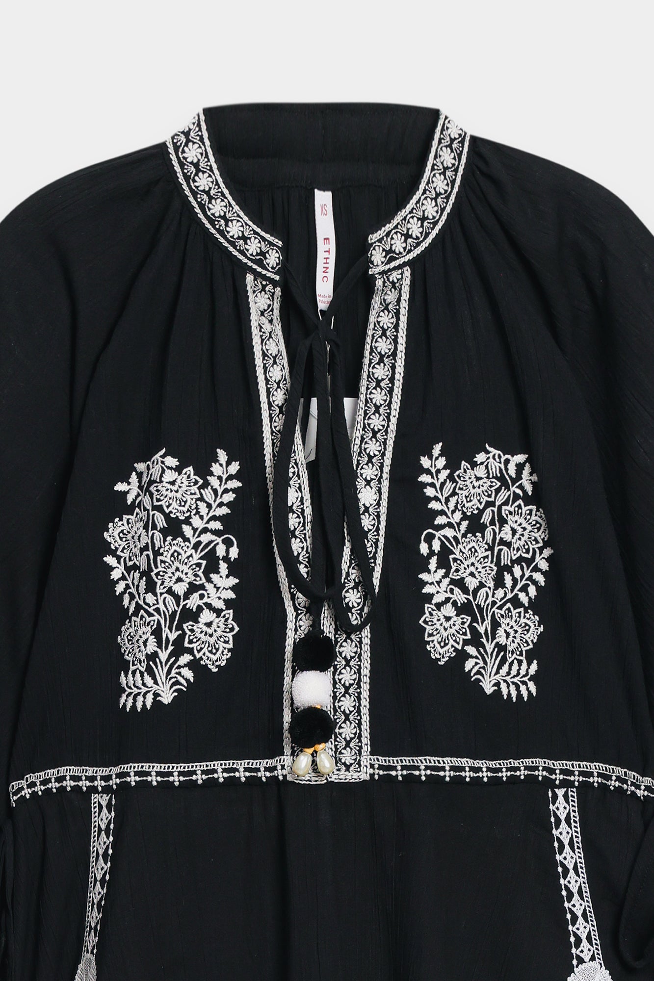 Embroidered Silk Fabric (1Pc) | LF-CH1R1