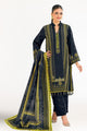 3 Piece Digital Printed Linen Khaddar Suit With Dupatta