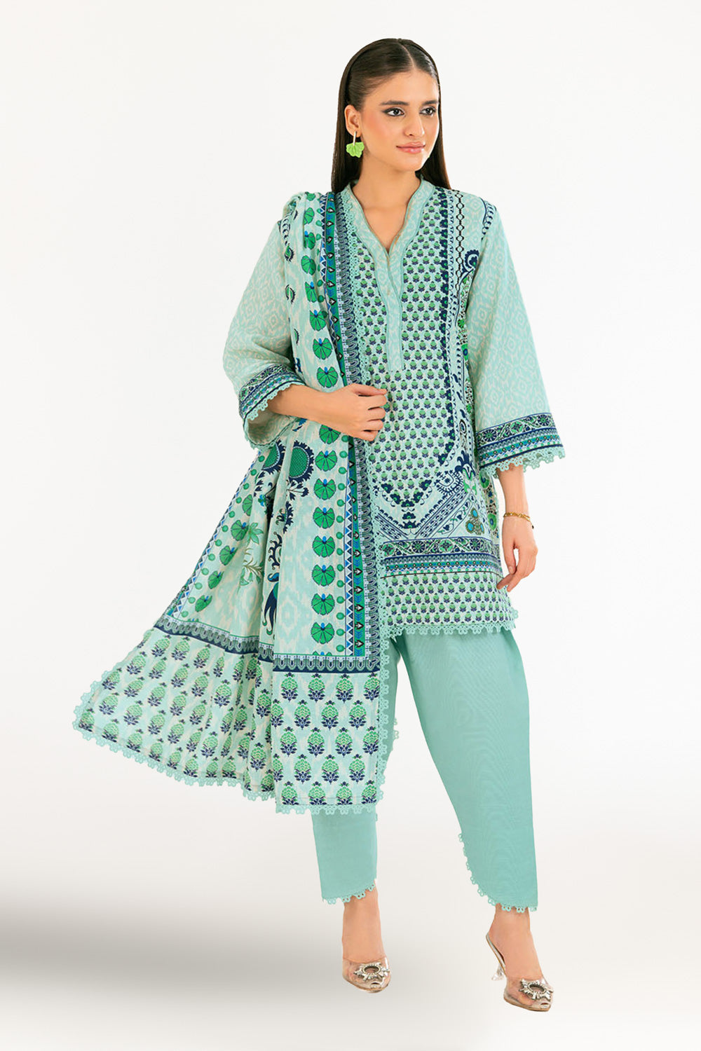 Kimono Abaya Set