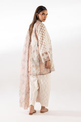 Stitched Embroidered Jacquard Shirt + Shalwar