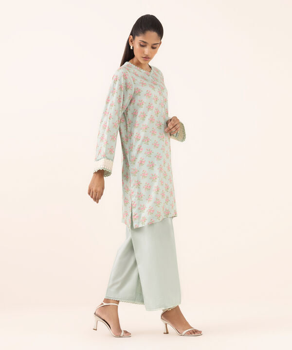 Embroidered Arabic Lawn Shirt
