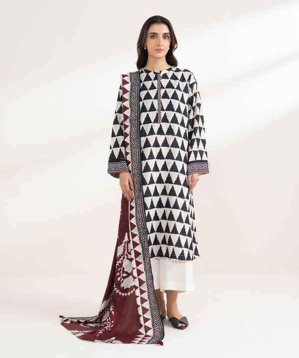 Printed Linen Dupatta