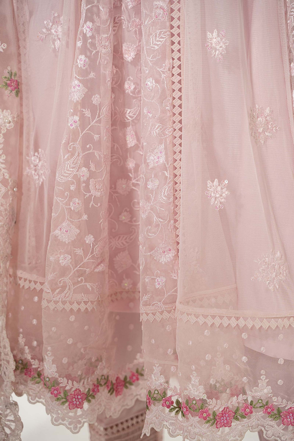 3 Piece Embroidered Suit