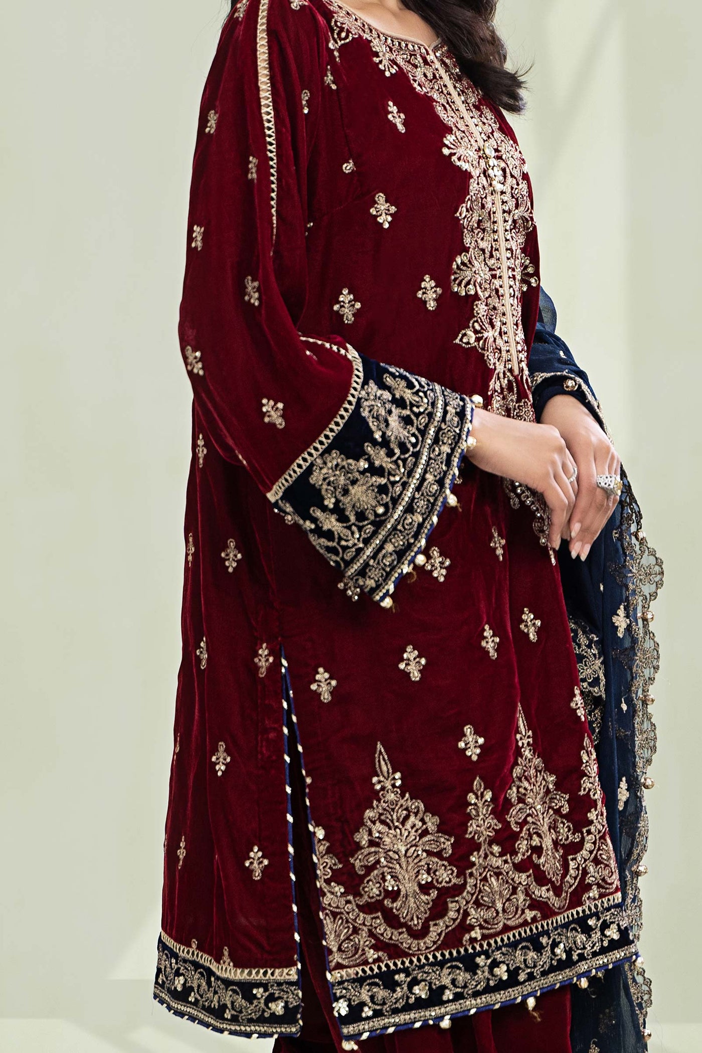 Suit Maroon Sf-W23-31