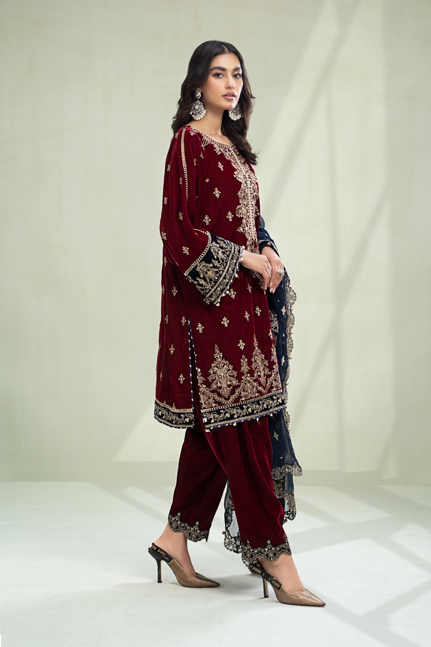 Suit Maroon Sf-W23-31